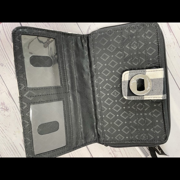 Vera Bradley Buffalo plaid wallet NEW - Picture 5 of 5